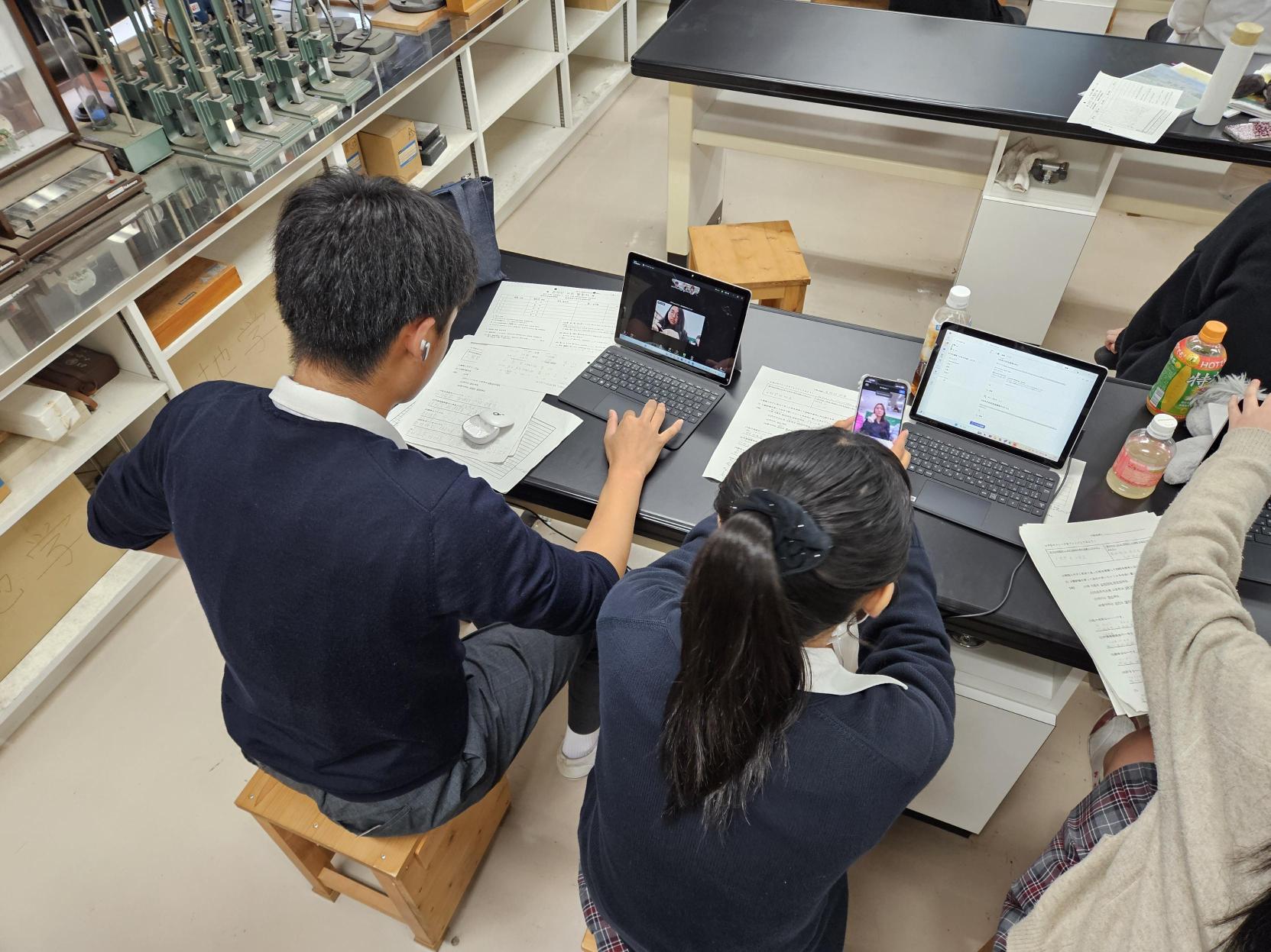 ハングル基礎オンライン国際交流 (3)